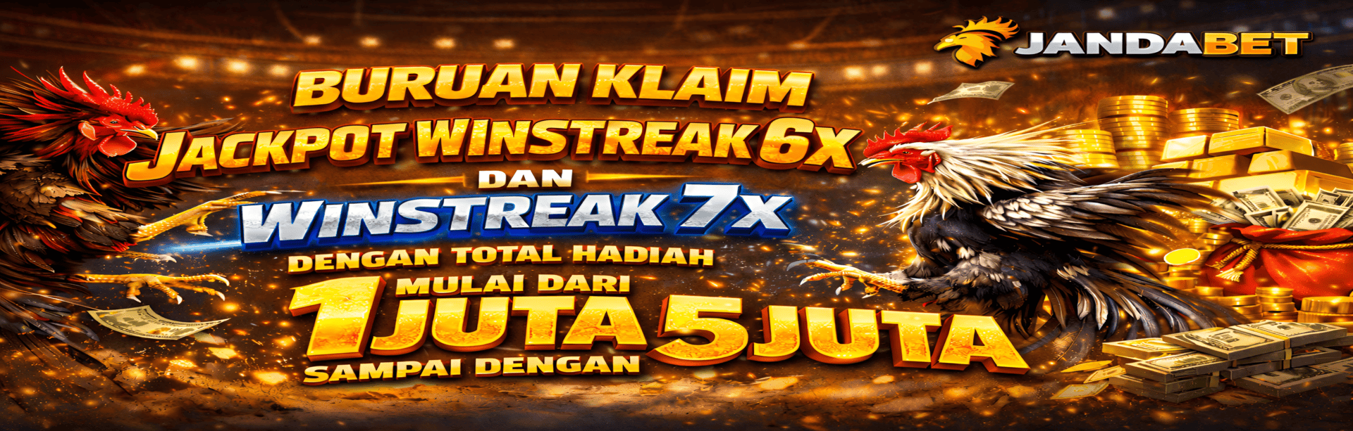 BANDAR SABUNG AYAM TERBESAR DAN TERPERCAYA | JANDABET