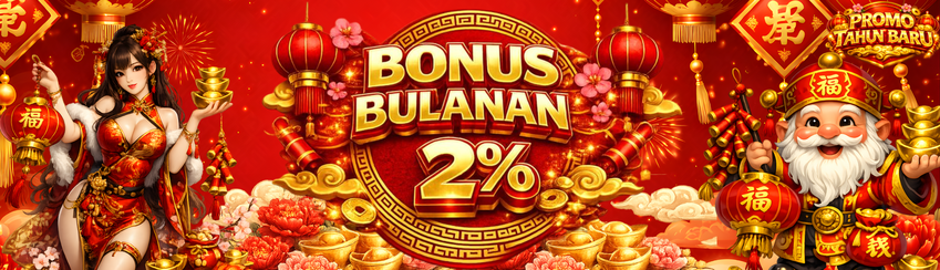 BONUS BULANAN 2%
