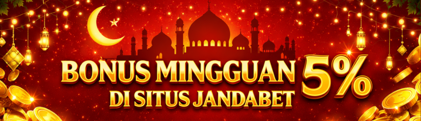 BONUS MINGGUAN 5%